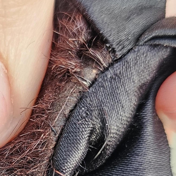 Vintage 1950/1960s real fur hand muff warmer - Picture 5 of 5